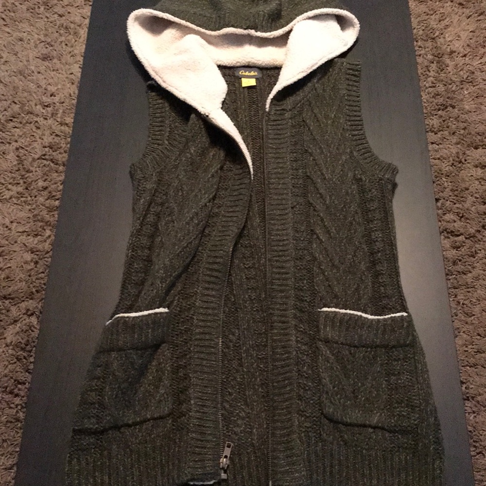 Olive Green Sweater Vest